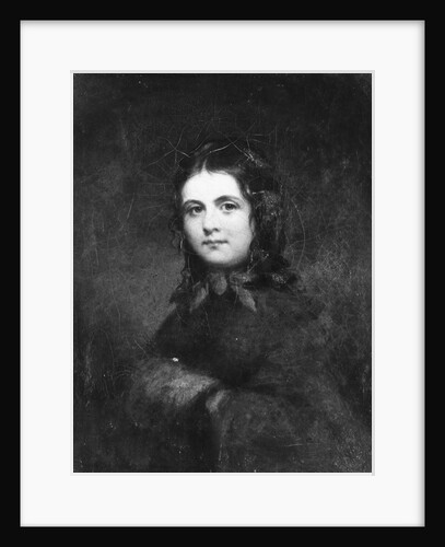 Woman with a Muff, ca. 1850 by Unknown