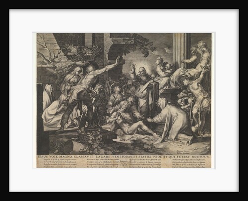 Raising of Lazarus by Vischer