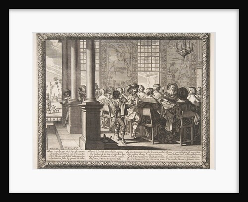 The Banquet for the Return of the Prodigal Son, ca. 1636 by Abraham Bosse