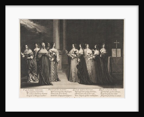 The Wise Virgins Refuse Oil to the Foolish Virgins, ca. 1635 by Abraham Bosse