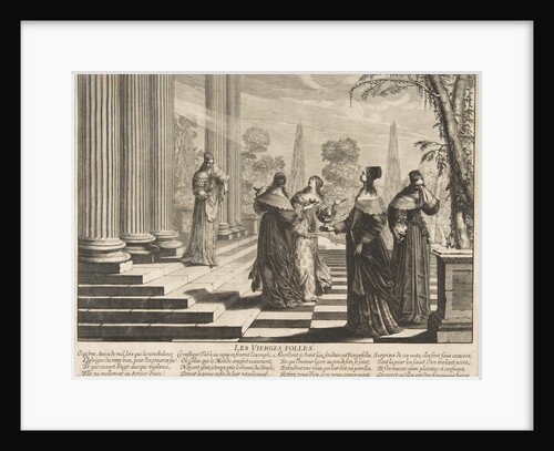 The Foolish Virgins Rejected, ca. 1635 by Abraham Bosse