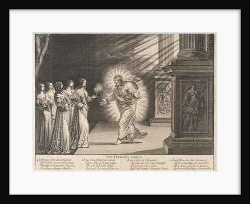 The Wise Virgins before Christ, ca. 1635 by Abraham Bosse