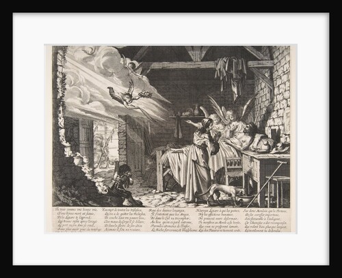 The Death of Lazarus, 1620-76 by Abraham Bosse