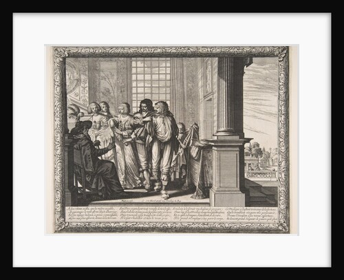 The Prodigal Son Changes Clothes, ca. 1636 by Abraham Bosse