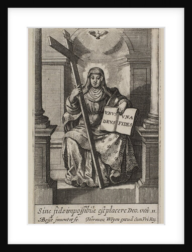 Faith, 1636 by Abraham Bosse