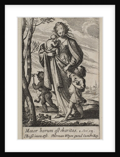 Charity, 1636 by Abraham Bosse