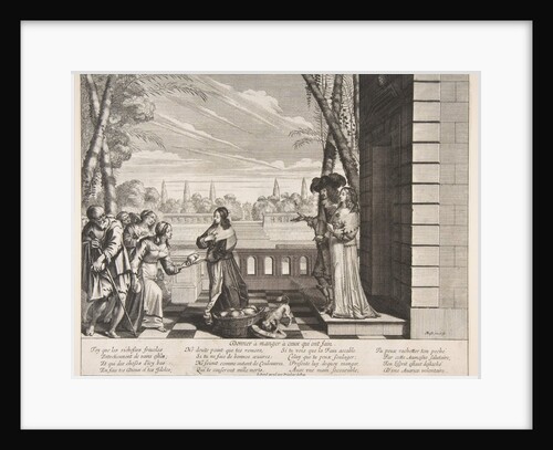 Feeding the Hungry, 1635 by Abraham Bosse