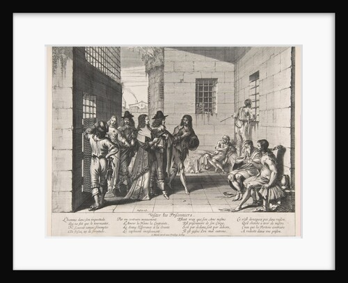 Visiting Prisoners, 1635 by Abraham Bosse