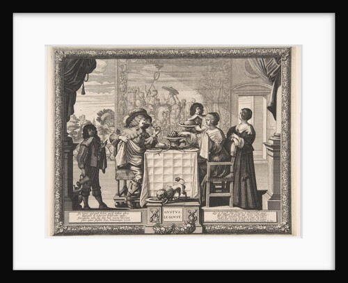 Taste, 1635-38 by Abraham Bosse