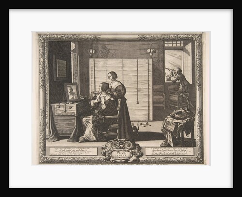 Sight, 1635-38 by Abraham Bosse