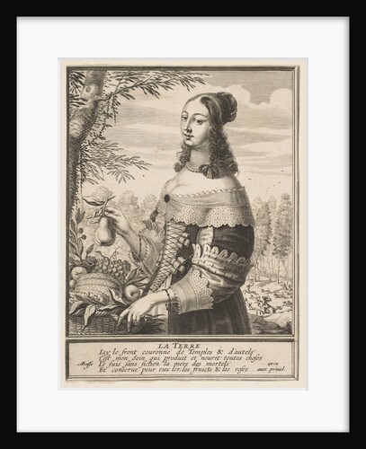 Earth, 1630 by Abraham Bosse