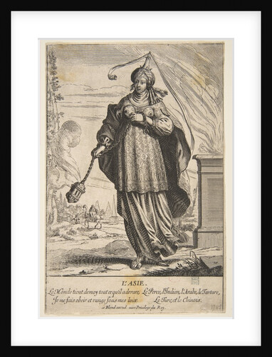 Asia, mid to late 17th century by Abraham Bosse