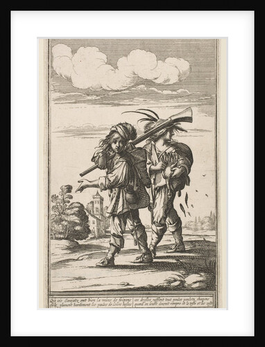 Two Marauders, mid to late 17th century by Abraham Bosse