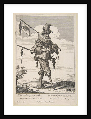 The Ratcatcher, mid to late 17th century by Abraham Bosse