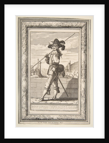 A Pikeman, 1632 by Abraham Bosse