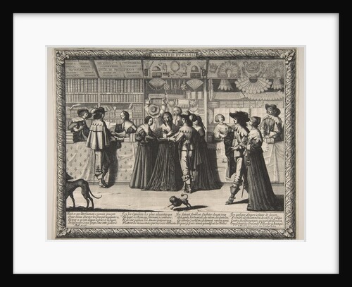 The Gallery of the Palace of Justice, ca. 1638 by Abraham Bosse