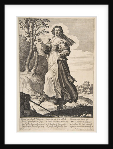 Village Girl Dancing, 1626-28 by Abraham Bosse