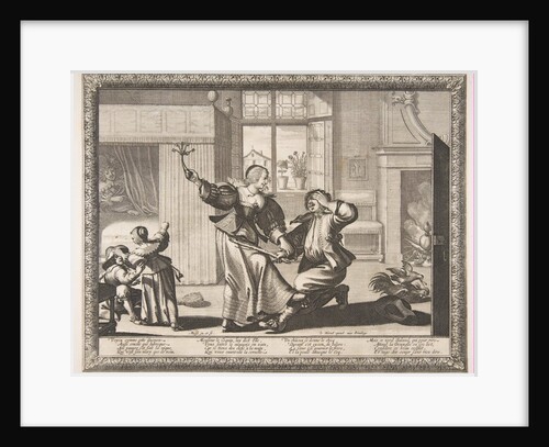 Husband-Beater, ca. 1633 by Abraham Bosse