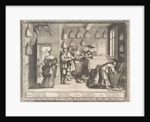 Employment Bureau, ca. 1633 by Abraham Bosse