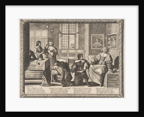 The Shoemaker, 1632-33 by Abraham Bosse