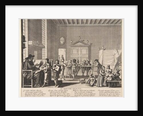 The School Master, ca. 1635-38 by Abraham Bosse