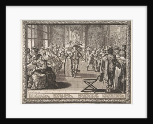 The Ball, ca. 1634 by Abraham Bosse