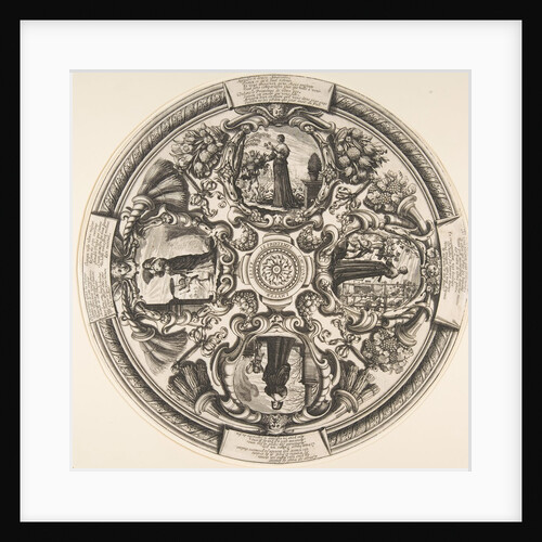 The Four Seasons, mid to late 17th century by Abraham Bosse