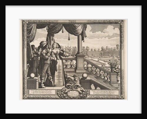 Smell, ca. 1638 by Abraham Bosse