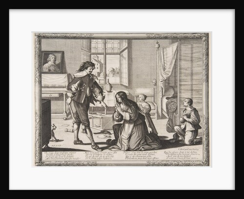 The Wife-Beater, ca. 1633 by Abraham Bosse