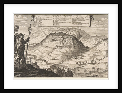 The Siege of the La Motte, in Lorraine, 1636-38 by Abraham Bosse