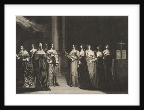 The Wise Virgins Refuse Oil to the Foolish Virgins, ca. 1635 by Abraham Bosse