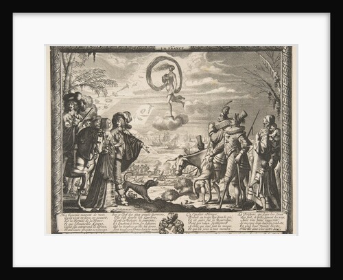 Fortune Favoring France, ca. 1635-37 by Abraham Bosse