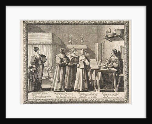 Presents Offered to the Bride, ca. 1633 by Abraham Bosse
