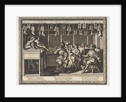 The Cobbler, ca. 1632-33 by Abraham Bosse