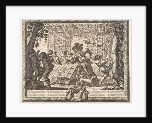 Autumn, ca. 1637 by Abraham Bosse