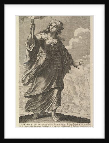 Une Dame de Chypre, 1647 by Abraham Bosse