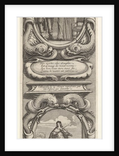 Allegories in Honor of the Birth of the Dauphin, ca. 1638 by Abraham Bosse