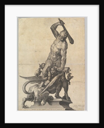 Hercules Slaying the Hydra, ca. 1602 by Jan Muller