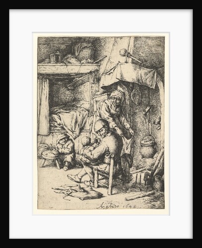 The Pater Familias, 1648 by Adriaen van Ostade