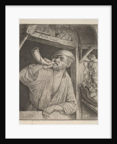 Baker Blowing Horn, 1610-85 by Adriaen van Ostade
