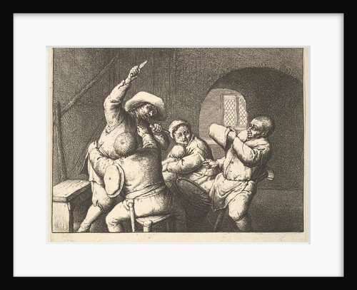The Knife Thrust, 1610-85 by Adriaen van Ostade