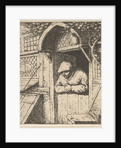 Peasant Leaning on Door, 1610-85 by Adriaen van Ostade