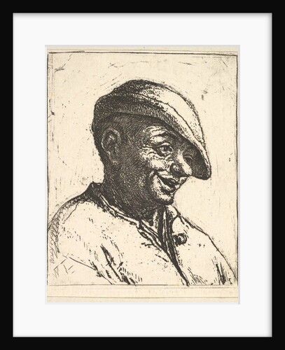 Laughing Peasant, 1610-85 by Adriaen van Ostade