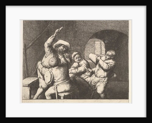 The Knife Thrust, 1610-85 by Adriaen van Ostade