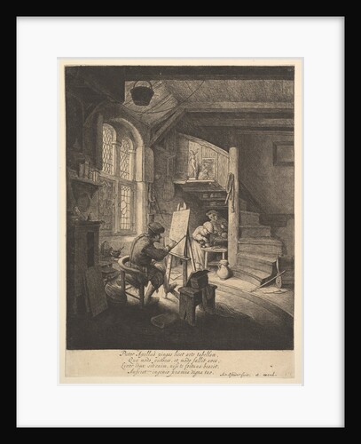 The Painter, 1610-85 by Adriaen van Ostade