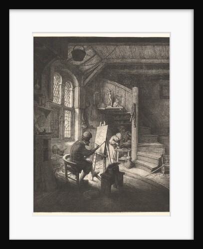 The Painter in His Studio, ca. 1667 by Adriaen van Ostade