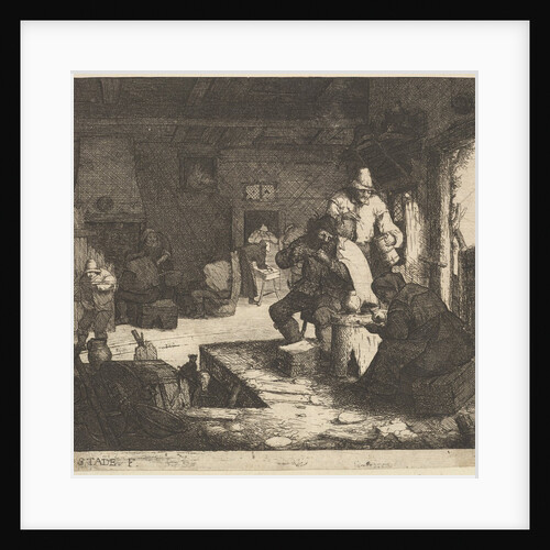 Smokers at the Inn, 1610-85 by Adriaen van Ostade