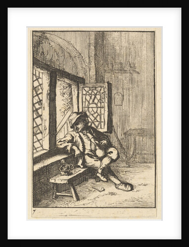 Man Sitting by a Window, 1610-85 by Unknown