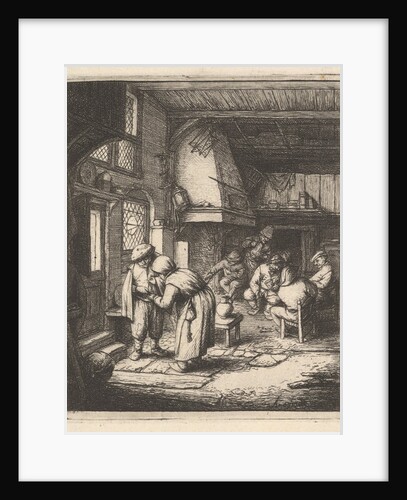 Peasant Paying his Bill, 17th century by Adriaen van Ostade