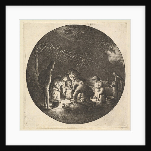 Pork Butcher, 1610-85 by Adriaen van Ostade